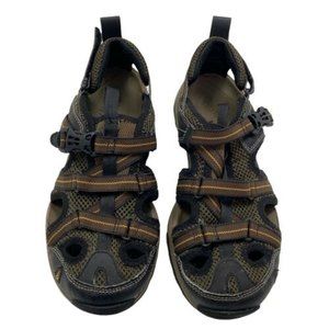 Ahnu Sport Sandals Men’s Sz 9 Mesh Adjustable Outdoor Hiking Trail Water